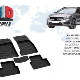 Omsa Mercedes Gla Class 4D Siyah 2013 ve Sonrası Havuzlu Paspas