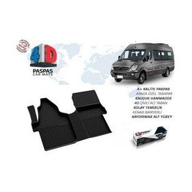Omsa Mercedes Sprinter 4D Siyah Ön Çift Koltuk 2006-2017 Arası Havuzlu Paspas
