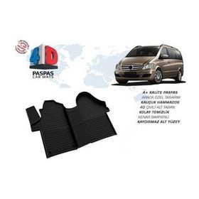 Omsa Mercedes Viano 4D Siyah 2015 ve Sonrası Havuzlu Paspas