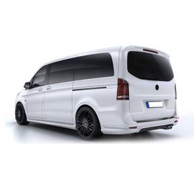 Omsa Mercedes Vito W447 2014 ve Sonrası Karbon Arka Tampon Eşiği