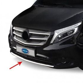 Omsa Mercedes Vito W447 2014 ve Sonrası Krom Ön Tampon Difüzör Çıtası