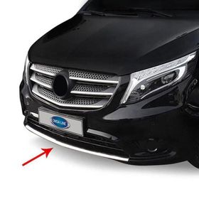 Omsa Mercedes Vito W447 2014 ve Sonrası Krom Ön Tampon Difüzör Çıtası