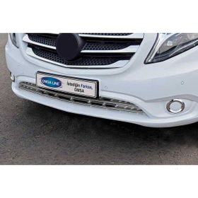 Omsa Mercedes Vito W447 2014 ve Sonrası Tırtıklı Krom Ön Tampon Çıtası