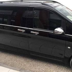 Omsa Mercedes Vito W447 3 Kapı Sensörlü 2014 ve Sonrası Krom Kapı Kolu