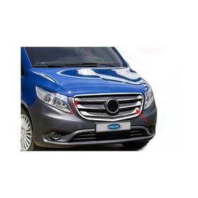 Omsa Mercedes Vito W447 5 Parça 2019 ve Sonrası Krom Ön Panjur