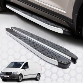 Omsa Mercedes Vito W447 Blackline Uzun Şase 2014 ve Sonrası Yan Basamak