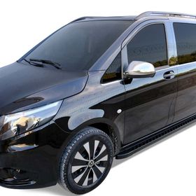 Omsa Mercedes Vito W447 Dot Line Siyah Uzun Şase 2014 ve Sonrası Yan Basamak