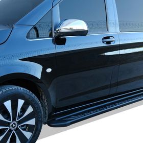 Omsa Mercedes Vito W447 Faba Siyah Uzun Şase 2014 ve Sonrası Yan Basamak