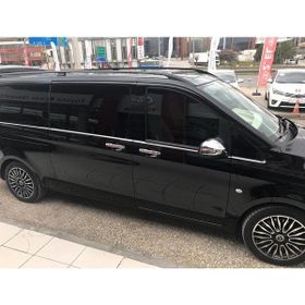 Omsa Mercedes Vito/W447 Krom 8 Parça Tek Sürgülü Kapı L2 Kısa Şase 2014 ve Sonrası Cam Alt Çıtaları