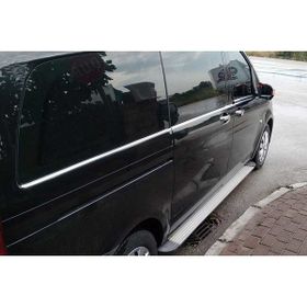 Omsa Mercedes Vito/W447 Krom 8 Parça Tek Sürgülü L2: Orta Şase 2014 ve Sonrası Cam Alt Çıtaları