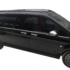 Omsa Mercedes Vito/w447 Solid Siyah Orta Şase 2014 ve Sonrası Tavan Çıtası