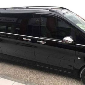Omsa Mercedes Vito/w447 Solid Siyah Uzun Şase 2014 ve Sonrası Tavan Çıtası