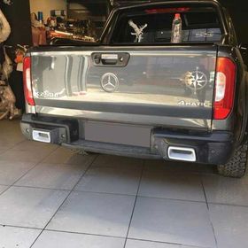 Omsa Mercedes X-Class Arka Mat Siyah 2017 ve Sonrası Difüzör