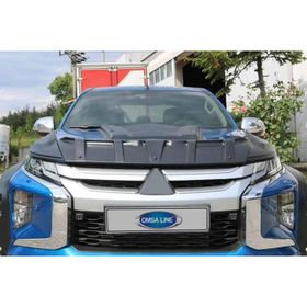 Omsa Mitsubishi L200 2020 ve Sonrası 3 Parça Dragon Ön Kaput Rüzgarlığı