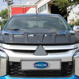 Omsa Mitsubishi L200 2020 ve Sonrası 3 Parça Dragon Ön Kaput Rüzgarlığı