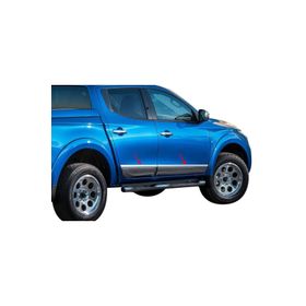 Omsa Mitsubishi L200 Krom 4 Parça 2020 ve Sonrası Yan Kapı Çıtası