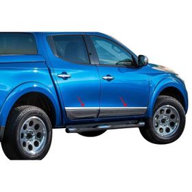 Omsa Mitsubishi L200 Krom 4 Parça 2020 ve Sonrası Yan Kapı Çıtası