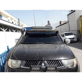 Omsa Mitsubishi L200 Ledli Mat Siyah 2005-2011 Arası Ön Siperlik
