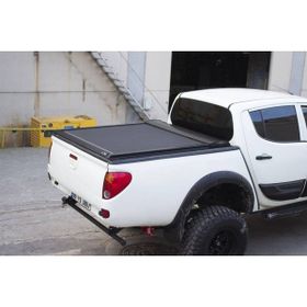 Omsa Mitsubishi L200 Omback Siyah 2006-2015 Arası Düz Kasa Sürgülü Bagaj Kapama