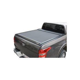 Omsa Mitsubishi L200 Omback Siyah 2020 ve Sonrası Plastik Rollbarlı İçin Sürgülü Bagaj Kapama