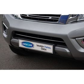 Omsa Nissan Navara 2016 ve Sonrası Krom Ön Tampon Çıtası