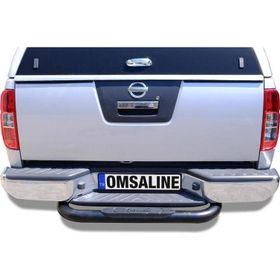 Omsa Nissan Navara 60x76 Siyah 2016 ve Sonrası Arka Basamak