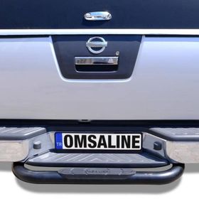 Omsa Nissan Navara 60x76 Siyah 2016 ve Sonrası Arka Basamak