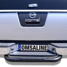 Omsa Nissan Navara 60x76 Siyah 2016 ve Sonrası Arka Basamak