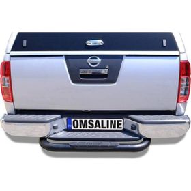 Omsa Nissan Navara 60x76 Siyah 2016 ve Sonrası Arka Basamak