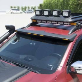 Omsa Nissan Navara Ledli Mat Siyah 2015-2018 Arası Ön Siperlik