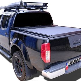 Omsa Nissan Navara Omback Uzun Kasa Siyah 2011-2014 Arası Sürgülü Bagaj Kapama