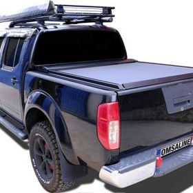 Omsa Nissan Navara Omback Uzun Kasa Siyah 2011-2014 Arası Sürgülü Bagaj Kapama