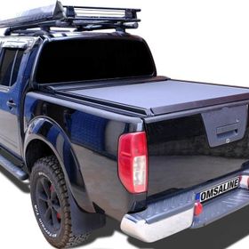 Omsa Nissan Navara Omback Uzun Kasa Siyah 2011-2014 Arası Sürgülü Bagaj Kapama
