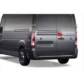 Omsa Nissan NV400 2010 ve Sonrası Taşlı P.Çelik Krom Arka Tampon Eşiği