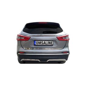 Omsa Nissan Qashqai 2014 ve Sonrası Krom Arka Tampon Çıtası
