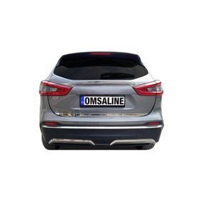 Omsa Nissan Qashqai 2014 ve Sonrası Krom Arka Tampon Çıtası