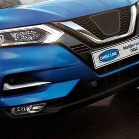 Omsa Nissan Qashqai 2017-2021 2 Parça Krom Sis Far Çıtaları