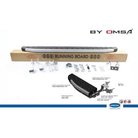 Omsa Nissan Qashqai Blackline Alüminyum 2014-2021 Arası Yan Basamak