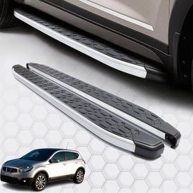 Omsa Nissan Qashqai Blackline Alüminyum 2014-2021 Arası Yan Basamak