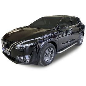 Omsa Nissan Qashqai Blackline Krom 2022 ve Sonrası Yan Basamak