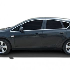 Omsa Opel Astra J HB 12 Parça 2010-2014 Arası Krom Cam Çerçevesi