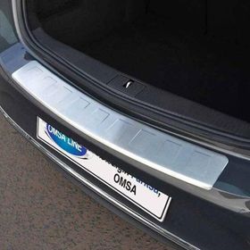 Omsa Opel Astra J HB 2010-2014 Taşlı Krom Arka Tampon Eşiği