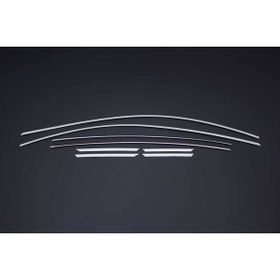 Omsa Opel Astra K 8 Parça 2015 ve Sonrası Krom Üst Cam Çerçevesi