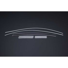 Omsa Opel Astra K 8 Parça 2015 ve Sonrası Krom Üst Cam Çerçevesi