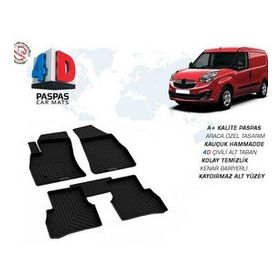 Omsa Opel Combo D 4D Siyah 2010-2018 Arası Havuzlu Paspas
