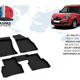 Omsa Opel Combo D 4D Siyah 2010-2018 Arası Havuzlu Paspas