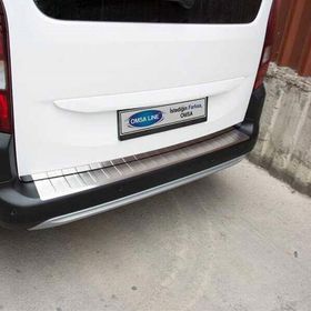 Omsa Opel Combo E 2019 ve Sonrası Krom Arka Tampon Eşiği