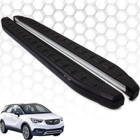 Omsa Opel Crossland X Proside Siyah 2017-2020 Arası Yan Basamak