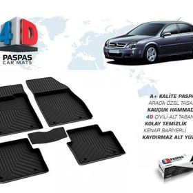 Omsa Opel Vectra C 4D Siyah 2004 ve Sonrası Havuzlu Paspas