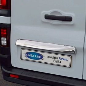Omsa Opel Vivaro 3 Krom Çift Kapılı 2014-2019 Arası Bagaj Çıtası
